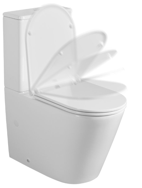 Avis PCS106 WC sedátko, SLIM, Soft Close, Easy Take, biele