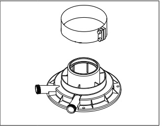 Protherm A1K adaptér na dymovody 60/100 mm ku kondenzačným kotlom