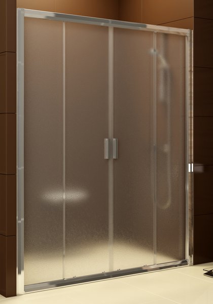 Ravak Blix sprchové dvere BLDP4-120 lesklý hliník+transparent