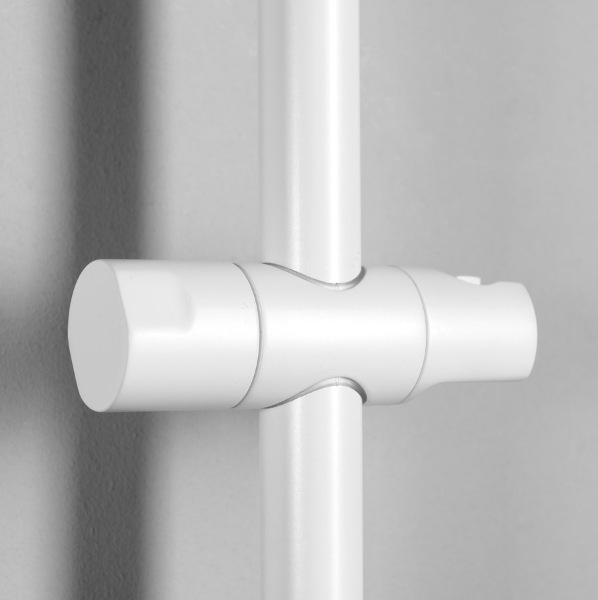 Sapho SC014 sprchová tyč, 700mm, biela matná