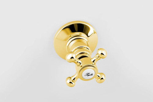 Antea SET305-105 podomietková sprchová batéria, 2 výstupy, zlato