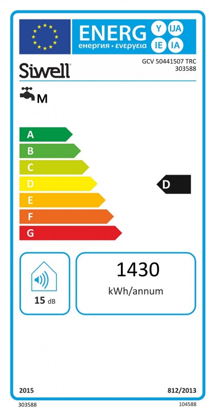 Siwell SW 50V elektrický zvislý ohrievač