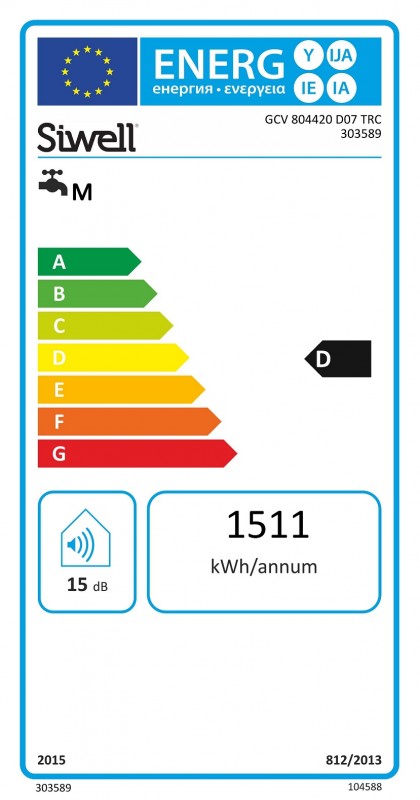 Siwell SW 80V elektrický zvislý ohrievač