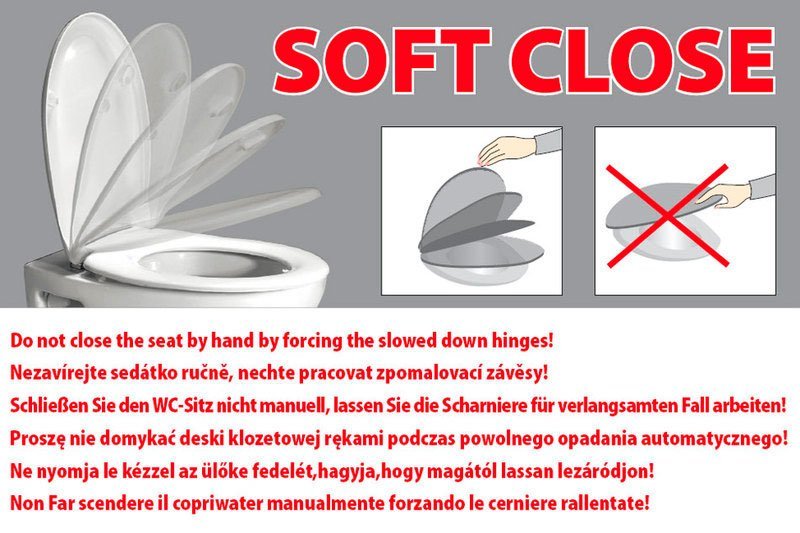 Glanc GC5030 WC sedátko Soft Close