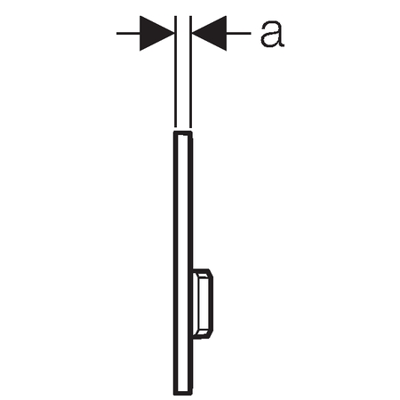 Geberit tlačidlo Sigma50 115.788.11.5 Alpská biela