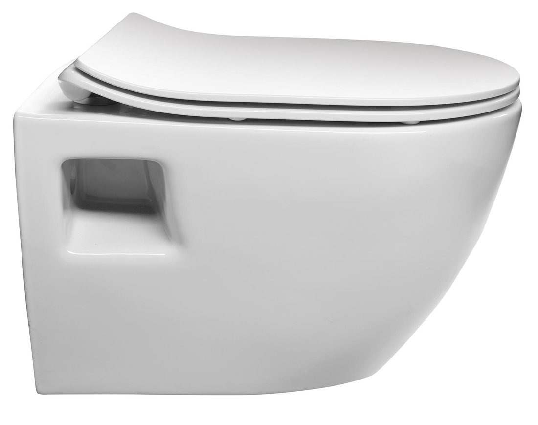 Edita 1703-458 WC sedátko SLIM Soft Close, duroplast, biele