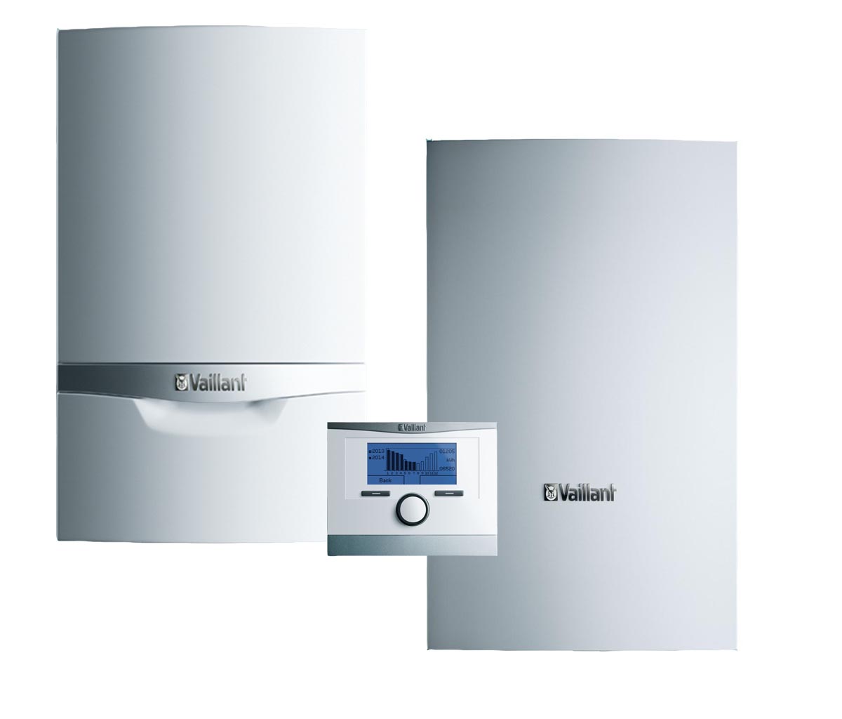 Vaillant ecoTEC plus VU INT 146/5-5 + VIH Q 75 B + snímač TV