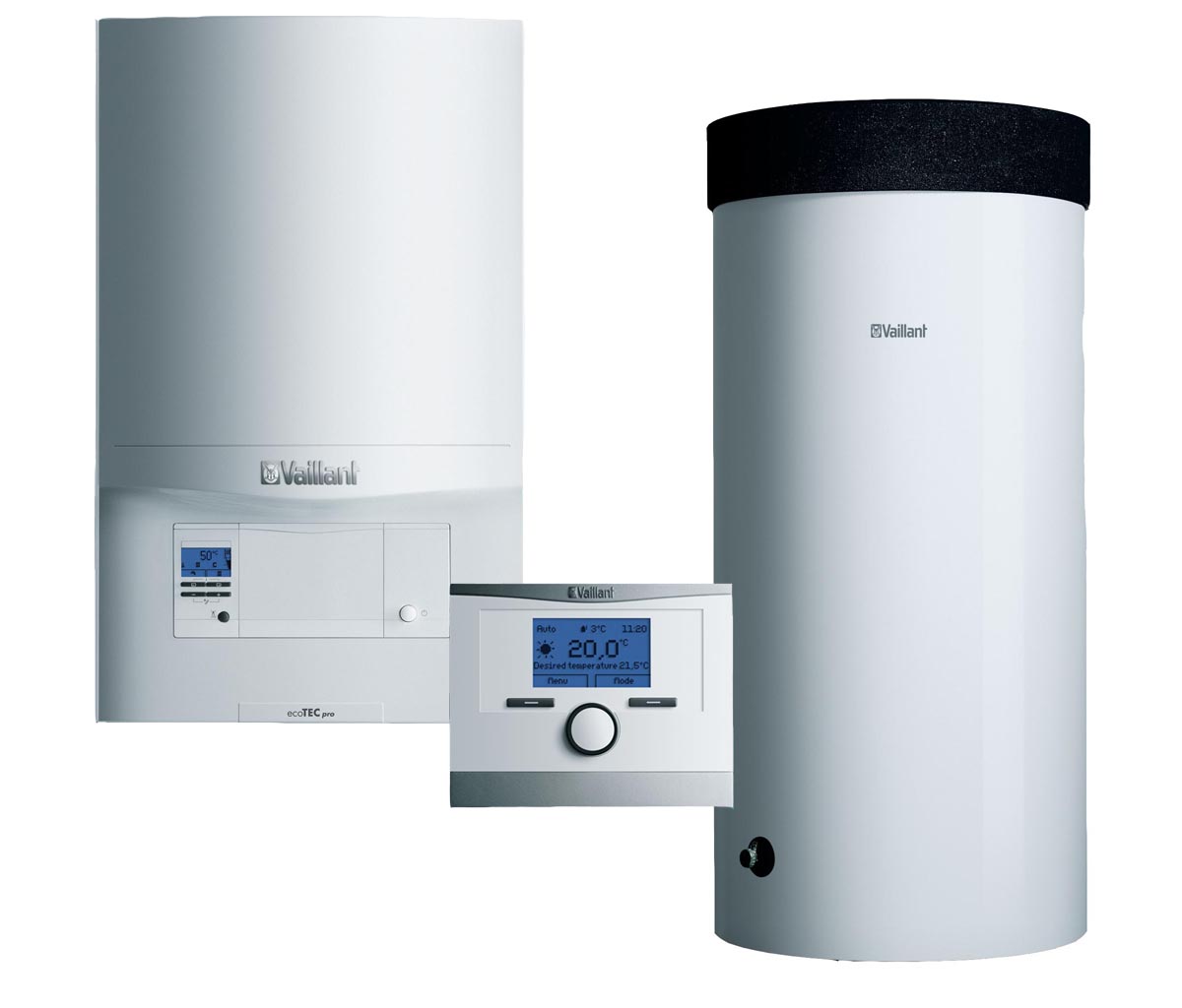 Vaillant ecoTEC pro VU INT 246/5-3 + VIH R 150 B + snímač TV