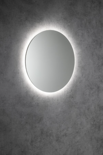Velur VE070 guľaté zrkadlo s LED podsvietením, 70 cm