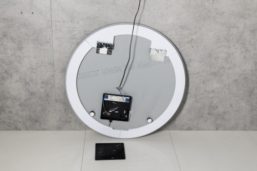 Velur VE070 guľaté zrkadlo s LED podsvietením, 70 cm