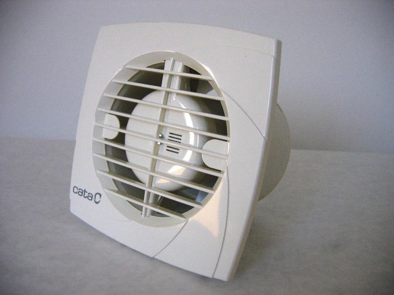 Cata ventilátor B-10 PLUS Hygro, Biely, Axiálny, 00981400
