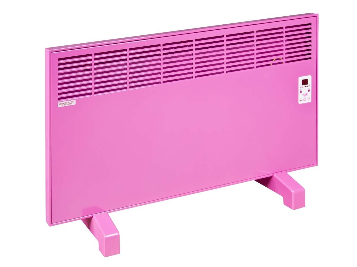 Vigo EPK 4590 E25 2500 W digitálny elektrický konvektor ružový