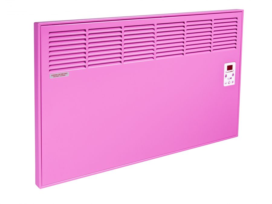 Vigo EPK 4590 E20 2000 W digitálny elektrický konvektor ružový