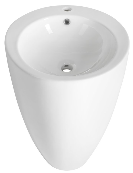 Aqualine VS701 keramické umývadlo voľne stojace, 50x84cm, biele