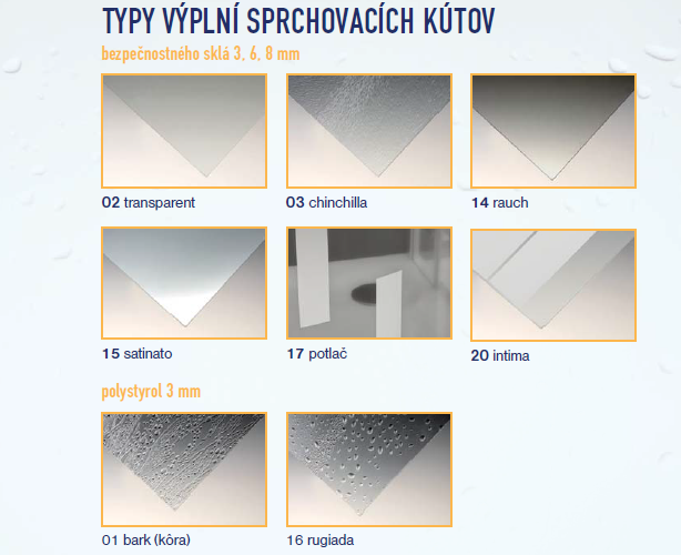 Roltechnik Sanipro sprchové dvere LD3 900 biela/damp