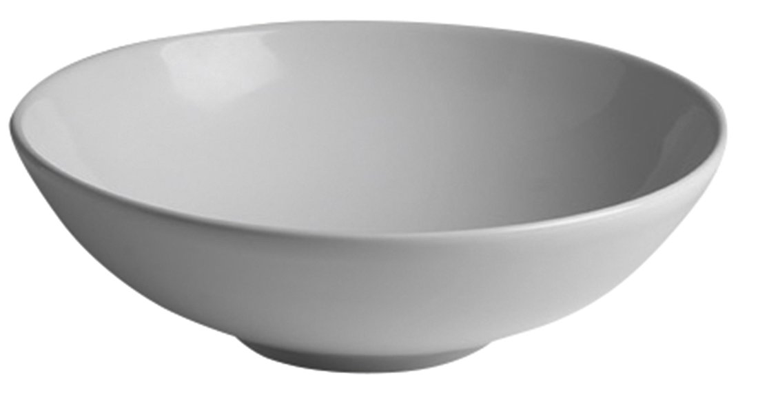 Dimp WH060 keramické umývadlo, priemer 46 cm, na dosku