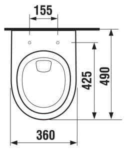 Jika Tigo WC misa zavesná H8202130000001