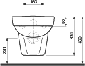 Kolo Varius WC misa závesná K33100