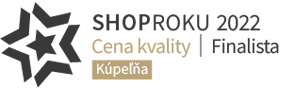 Shoproku 2022 Finalista ceny kvality v kategórii Kúpeľne